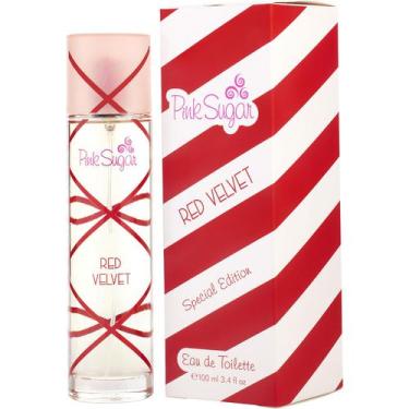 Imagem de Perfume Red Velvet Açúcar Rosa 3.113ml Spray - Aquolina