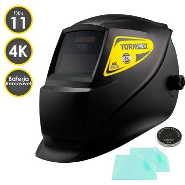 Imagem de Máscara De Solda Com Escurecimento Automático Arc Solar 4K Msea-601