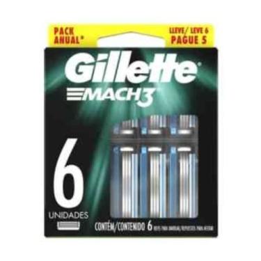 Imagem de Gillette Carga Refil Aparelho Mach 3 6un