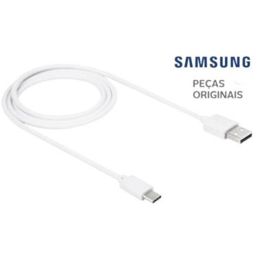 Imagem de Cabo Carregador Samsung Turbo Galaxy Original Branco Cod Gh39-02065A