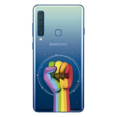 Imagem de Capa Case Capinha Samsung Galaxy A9 2018 Arco Iris Luta - Showcase