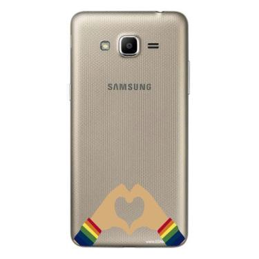 Imagem de Capa Case Capinha Samsung Galaxy Gran Prime G530 Arco Iris Amor - Show