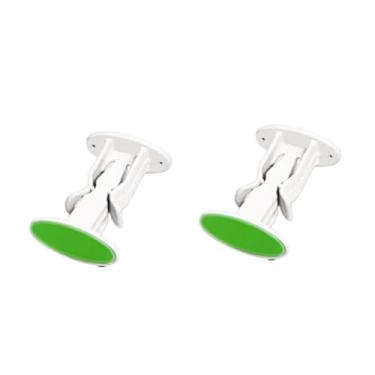 Imagem de Trava Porta Com Adesivo Dupla Face Não Precisa Furar - Kit com 5 Unidades - Cores (2 UN Branco)