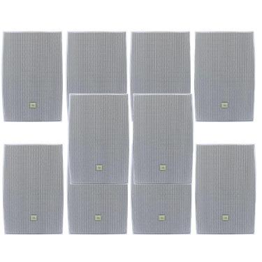Imagem de Kit 10 Caixas JBL C521B Passiva Branca - 40 Watts RMS