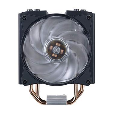 Imagem de Air Cooler Para Processador Cooler Master MasterAir MA410M ARGB Com 4 HeatPipes e Duas Ventoinhas 120mm