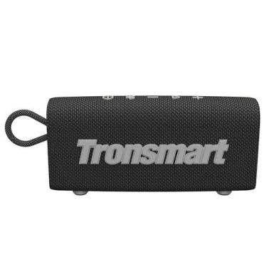 Imagem de Tronsmarrt Trip bluetooth 5.3 alto-falante duplo-driver portátil com ipx7 impermeável, verdadeiro estéreo sem fio para exterior