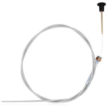 Imagem de QAZAKY Cabo de controle de asfixia universal para tractor Go Cart Kart vários modelos rotativos 237 703971 290831 63 polegadas conduíte interno 60 polegadas 2-3/4 viagem