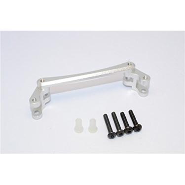 Imagem de Aluminum Steering Rack Bell Crank Steering Assembly Arm Silver for Axial 1/8 Yeti XL AX31025