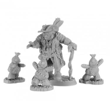 Imagem de Hawthorne Krabbe and Poppets Miniature Figure 25mm Heroic Scale Reaper Bones USA Reaper Miniatures