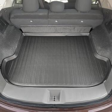 Imagem de Forro de carga premium para Nissan Murano 2015-2024 - 100% de proteção - Tapete de porta-malas de carro de ajuste personalizado - Tapete de carga preto para todas as estações - Forros de porta-malas