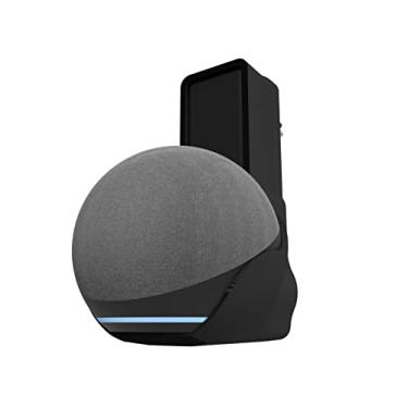 Imagem de Splin Suporte All In One Tomada Para Smart Speaker Alexa Echo Dot 5 ou 4 - Amazon - Modelo Compacto 3.0 (preto)