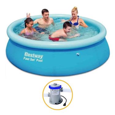 Imagem de Piscina Inflável 2.300 Litros + Filtro 220v - Bestway