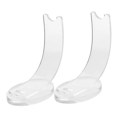 Imagem de menolana Suporte de exibição de caneta acrílica, suporte de exibição de lápis, caneta marcador portátil, rack de pincel de maquiagem, suporte de caneta único, Claro