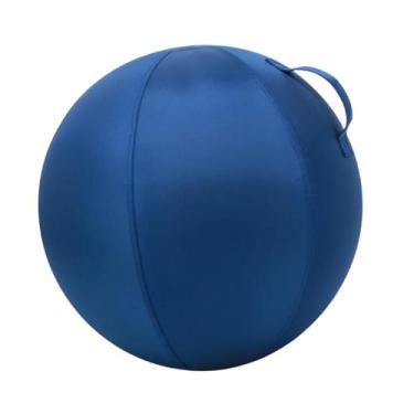 Imagem de Dynwave Pilates yoga bola capa de bolas sentadas capa com alça de transporte exercício bola capa de equilíbrio para treinamento protetor, Diâmetro 65cm