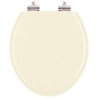 Imagem de Assento Sanitario Poliester com Amortecedor Lirio Pergamon (bege Claro) para Vaso Celite