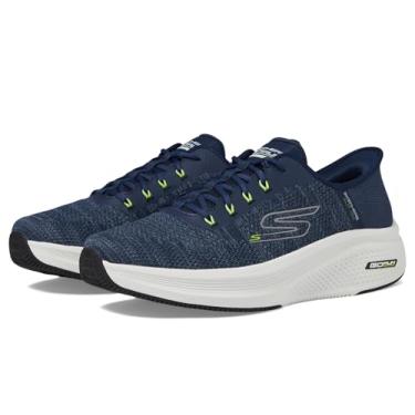 Imagem de Skechers Tênis masculino Hands Free Slip-ins Go Run Elevate 2.0, Azul marino, 8 Wide