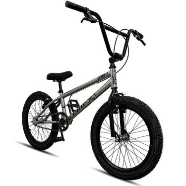 Imagem de Bicicleta BMX Infantil aro 20 Pro-X Série 1 Prata-Unissex