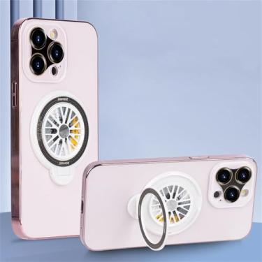 Imagem de Gyro suporte caso de telefone para iphone 14 11 12 13 15 pro max plus chapeamento fosco volta tpu quadro capa à prova de choque, rosa, para iphone 15 pro