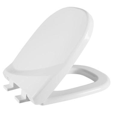Imagem de Assento Sanitário Sabatini Branco Tampa para Vaso Icasa com Fechamento Suave