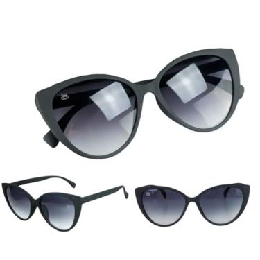 Imagem de Óculos de Sol Feminino Preto Acetato Leve Lentes com Proteção Solar UV400 Altissíma Proteção Ultravioleta UVA/UVB Polarizadas Versatilidade Estilo Mulher Moderna Única (Gatinho)