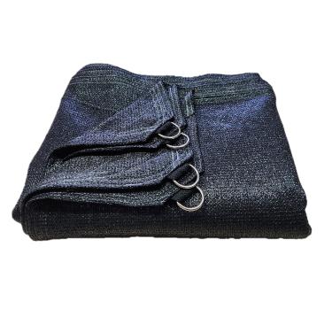 Imagem de Sombrite 90% 5x6 Tela de Sombreamento Shade Toldo Sombra Cobertura para Carro Garagem Piscina Jardim Proteção UV Sol (Preta)