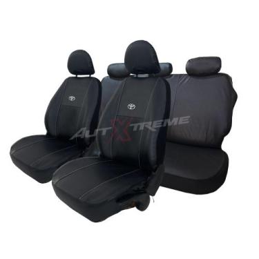 Imagem de Capa para Banco Couro Toyota Hilux Corola Etios Yaris 2012 a 2020
