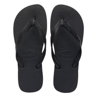 Imagem de Sandálias Havaianas Top Preto Tamanho 37/38 1 Par