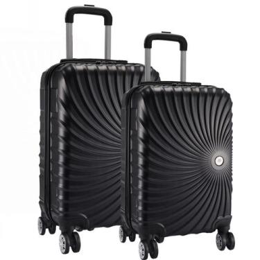 Imagem de Conjunto Mala de Viagem Média e Grande Eagle Em Abs C/ Rodinhas 360º A