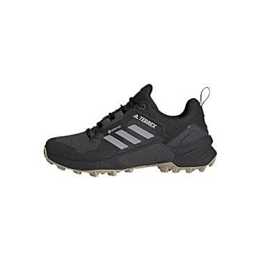 Imagem de adidas Tênis de caminhada Terrex Swift R3 Gore-TEX, Núcleo preto/halo prata/cinza sólido Dgh, 6.5
