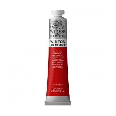 Imagem de Tinta Óleo Winsor & Newton Winton 200ml 098 Cadmium Red Deep Hue - WIN