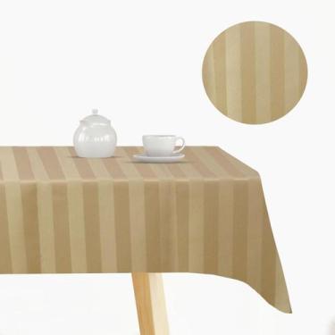 Imagem de Toalha Mesa Jacquard Listrado 10 Lugares 300x160cm Admirare, Fendi