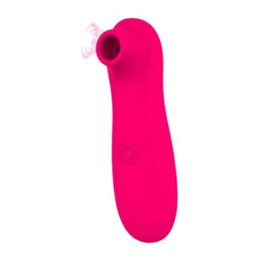 Imagem de Vibrador Estimulador Clitóris Mamilo Pulsação 10 Velocidades - Smart I