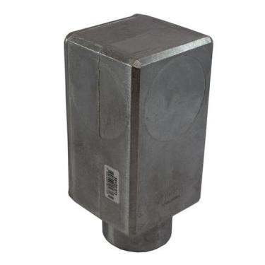 Imagem de Condulete Versatil E-1.1/2 Sem Rosca Com Tampa Tramontina, Prata