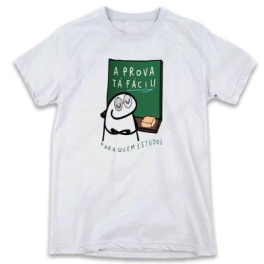 Imagem de 1 Camisa Flork Dia dos Professores Professora a Prova Está Fácil - W3A