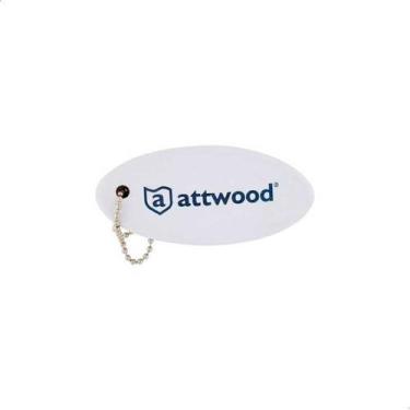 Imagem de Chaveiro Flutuante AttWood 84 x 38 x 20mm A-11889D1 Branco