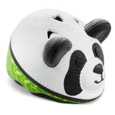 Imagem de Capacete de bicicleta infantil Schwinn com características de personagem 3D, tamanhos infantis e infantis, infância, urso panda