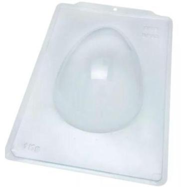 Imagem de 1 Forma Silicone Bwb Páscoa 53 - Ovo Liso 1 Kg (3 Partes)