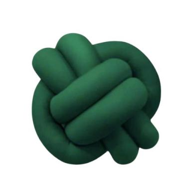 Imagem de Almofada Nó Nozinho Luxo - Gabi Flor, Verde Bandeira
