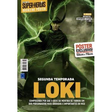 Imagem de Pôster Gigante - Loki - Tear Temporal - Segunda Temporada - Editora Eu