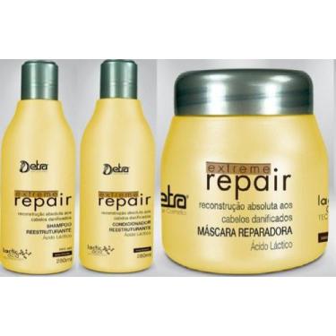 Imagem de Detra Kit Extreme Repair Peq 3 Produtos - R