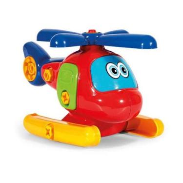 Imagem de Helicoptero didatico (red) - POLIPLAC