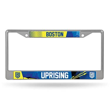Imagem de Rico Industries Moldura cromada Overwatch Esports Boston Uprising Standard 30,5 cm x 15,24 cm com inserções de decalque - acessório de automóvel para carro/caminhão/SUV