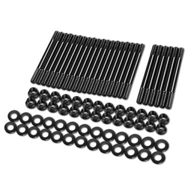 Imagem de DNA MOTORING Kit de parafusos de cabeça de cilindro compatível com 98-10 Dodge Ram 2500 3500 4000 4500 5500/11-18 Ram 2500 3500 4000 4500 5500, com motores Cummins 5.9L 6.7L 24V, LEPOW-11 19 anos