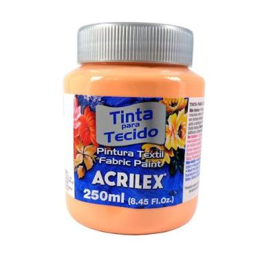 Imagem de Tinta Tecido Fosca 250ml 566 Pessego Acrilex
