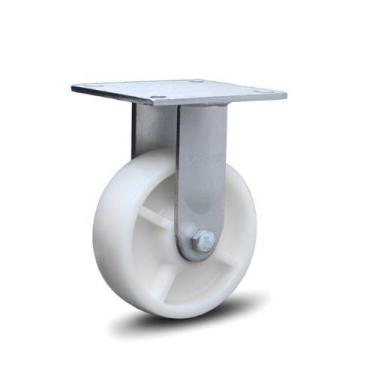 Imagem de Rodizio industrial fixo nylon 8X2 C/Placa roda c/ rolamento 800 kg - C