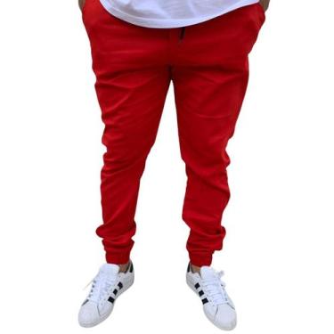 Imagem de Calça jogger masculina preto  sarja tudo a pronta entrega aproveite en