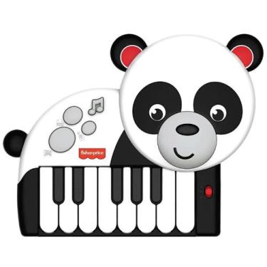 Imagem de Teclado Panda Fisher Price Fun Preto