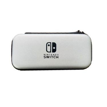 Imagem de Case Bolsa Bag Estojo Nintendo Switch Preto Azul Vermelho - NX, Prata