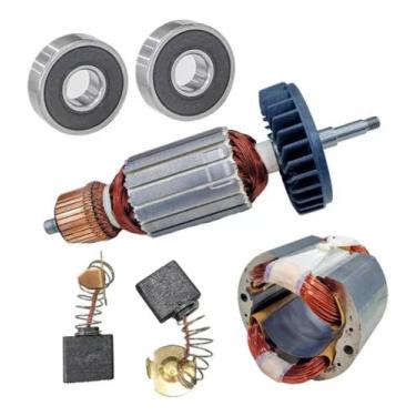 Imagem de Kit Induzido Compatível Esmerilhadeira Makita Ga7040 220v - Bolte