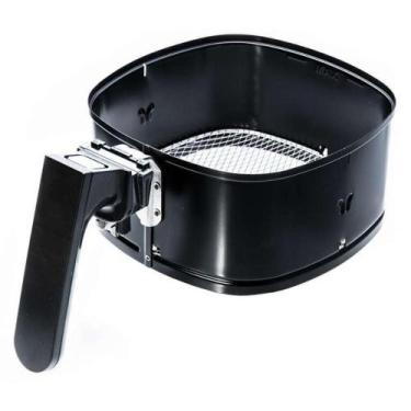 Imagem de Cesta Com Alça Preta Para Fritadeira Philips Walita Airfryer Ri9220, R
